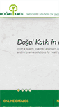 Mobile Screenshot of dogalkatki.com